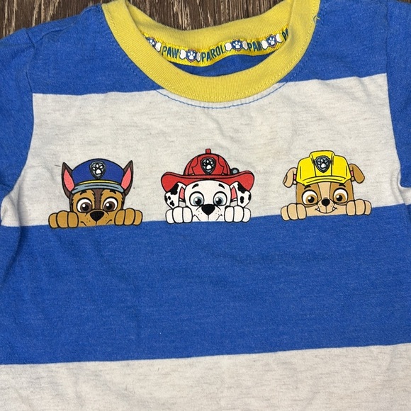Paw Patrol Kids Blue and White T-Shirt 18 months - Picture 2 of 5